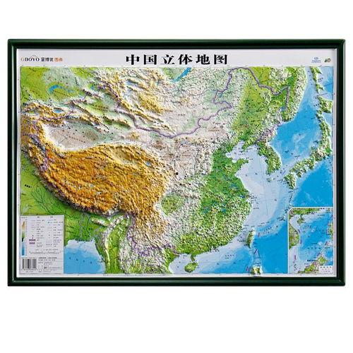 亚洲凹凸高清地形图,凹凸起伏的壮丽画卷